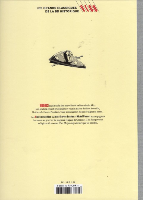Verso de l'album Les grands Classiques de la BD Historique Vécu - La Collection Tome 103 Les Aigles décapitées - Tome VI : Alix