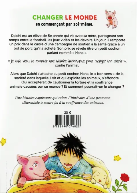 Verso de l'album Changer le monde