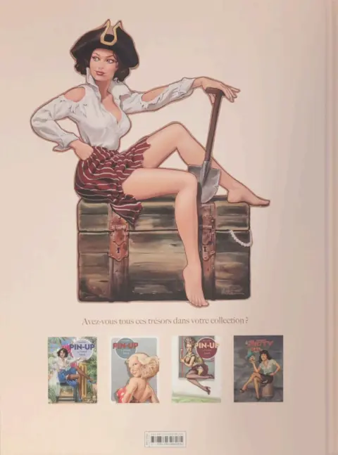 Verso de l'album Pin-up - La French Touch Vol. IV