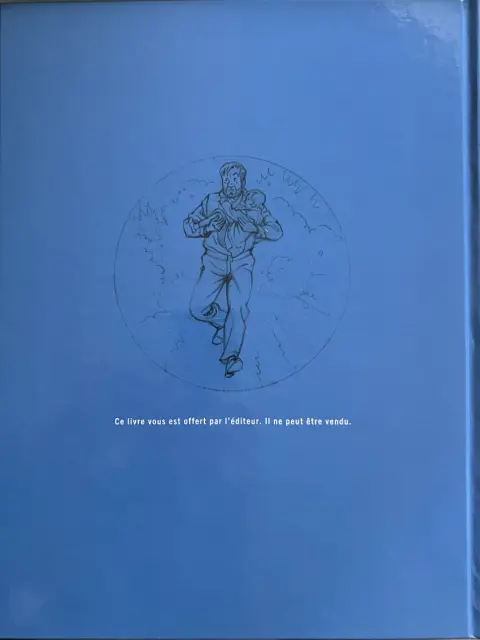 Verso de l'album Blake et Mortimer Tome 31 La menace Atlante