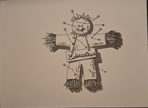 Verso de l'album Études de cas Tome (1)