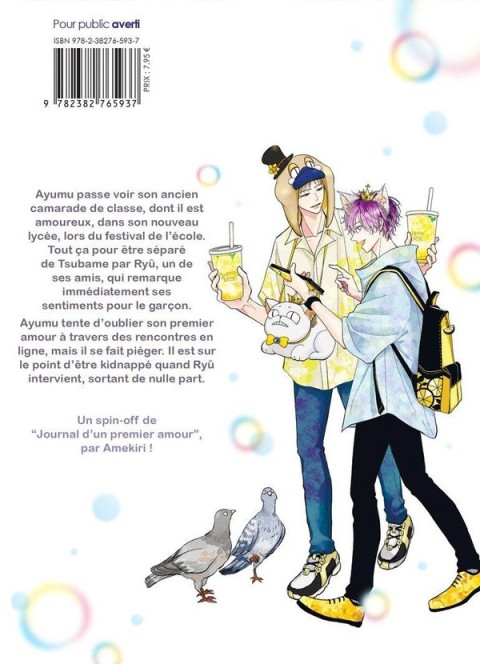 Verso de l'album Deuxième chance