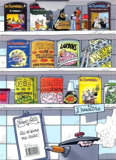 Verso de l'album Les Crannibales Tome 4 L'aile ou la cuisse?