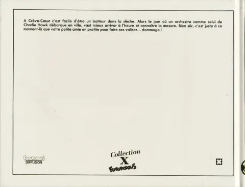 Verso de l'album Crève-cœur