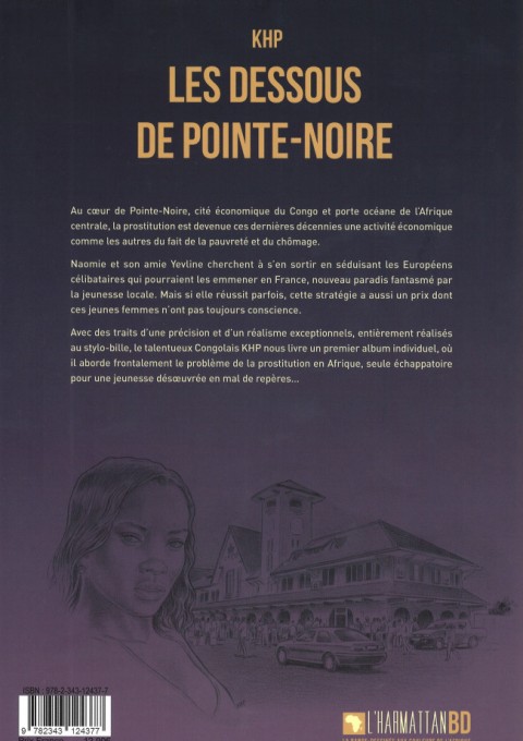 Verso de l'album Les Dessous de Pointe-Noire