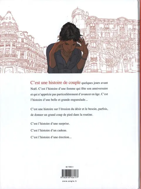 Verso de l'album L'Érection Livre 1