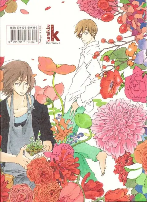 Verso de l'album Les Fleurs du passé 4
