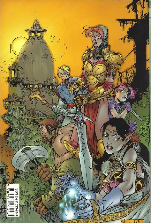 Verso de l'album Gen13 Volume 6