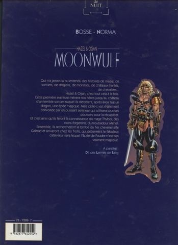 Verso de l'album Hazel et Ogan Tome 3 Moonwulf