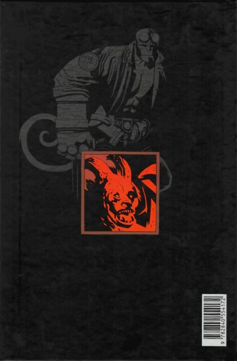 Verso de l'album Hellboy Tome 5 Le Diable dans la boîte