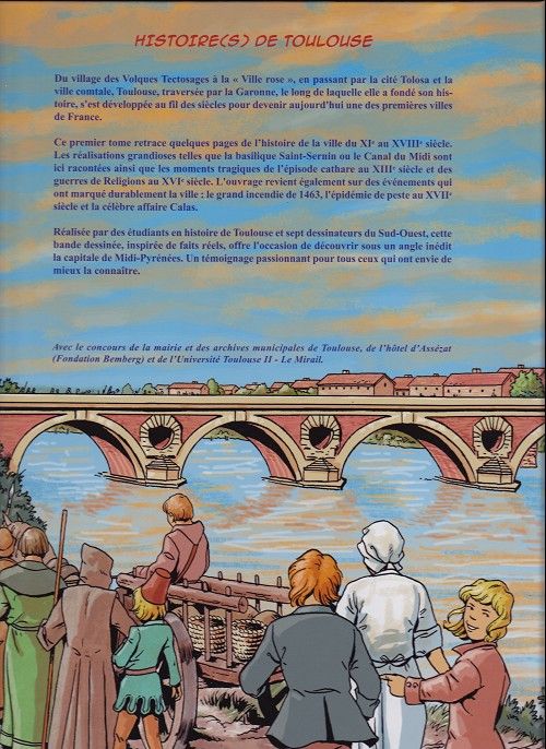Verso de l'album Histoire(s) Histoire(s) de Toulouse 1