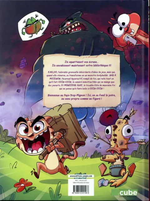 Verso de l'album Kaeloo Tome 1 Si on jouait à...