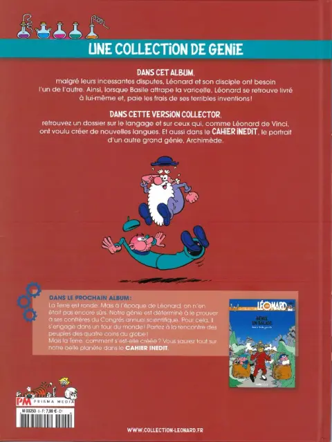 Verso de l'album La Collection Léonard Tome 9 Génie à revendre