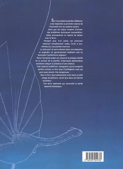 Verso de l'album Aldébaran L'Intégrale