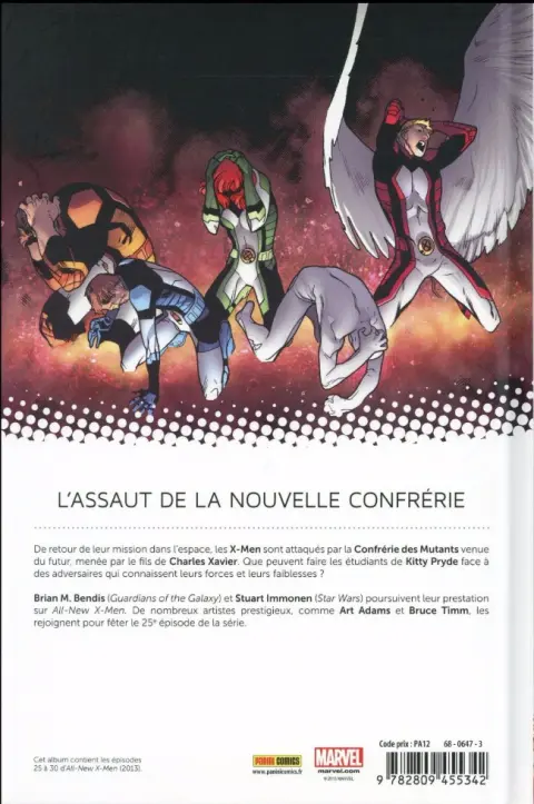Verso de l'album All-New X-Men Tome 6 Un de moins