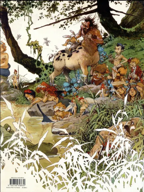 Verso de l'album Peter Pan Intégrale