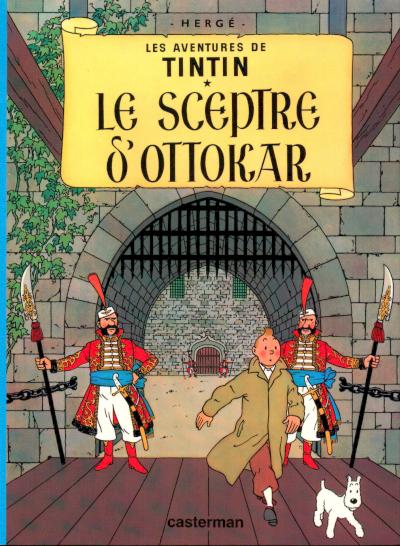 Couverture de l'album Tintin - Publicités Tome 8 Le Sceptre d'Ottokar