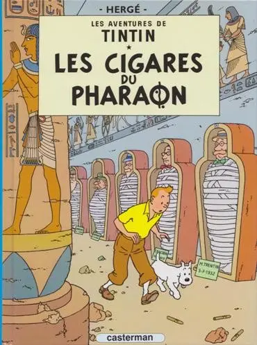 Tintin Tome 4 Les cigares du pharaon