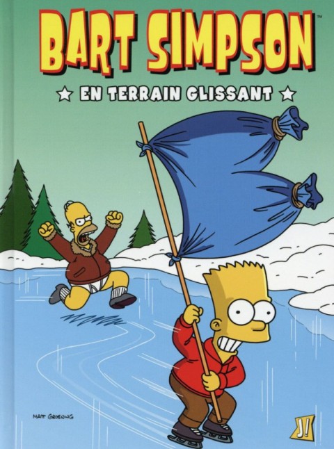Couverture de l'album Bart Simpson Tome 2 En terrain glissant