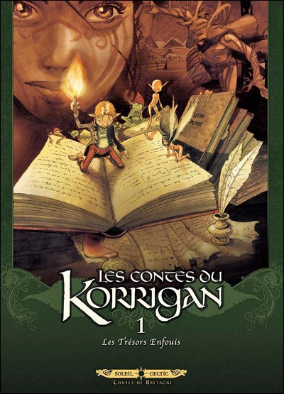 Couverture de l'album Les contes du Korrigan Livre premier Les trésors enfouis