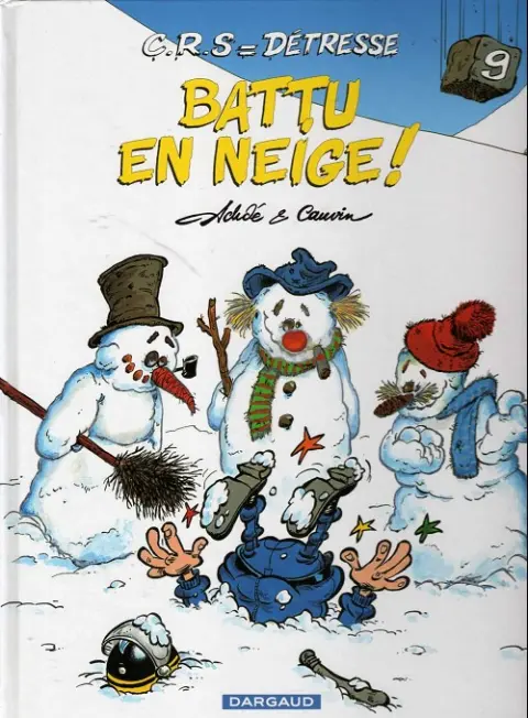 Couverture de l'album CRS = Détresse Tome 9 Battu en neige !