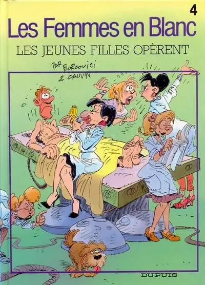 Couverture de l'album Les Femmes en Blanc Tome 4 Les jeunes filles opèrent