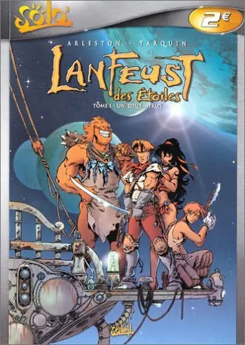 Couverture de l'album Lanfeust des Étoiles Tome 1 Un, deux... Troy
