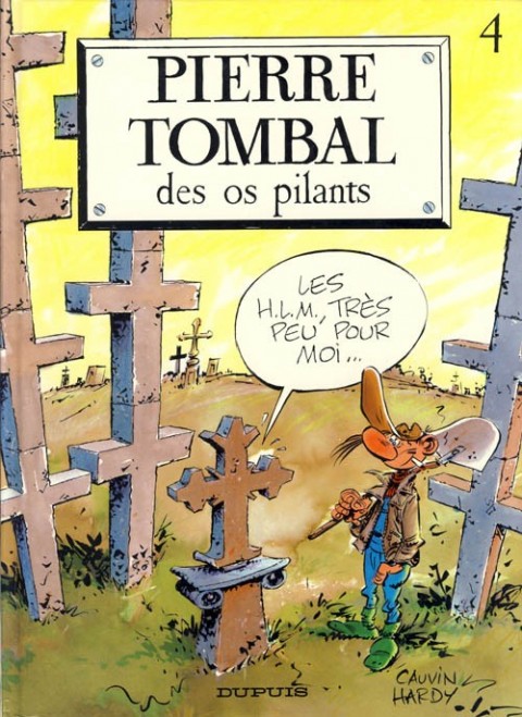 Couverture de l'album Pierre Tombal Tome 4 Des os pilants