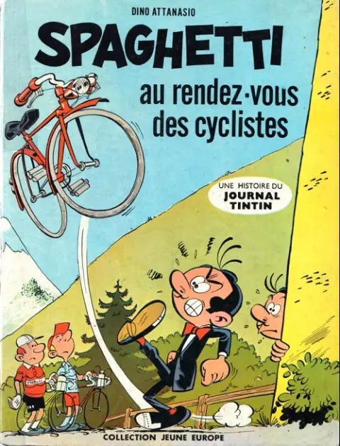 Couverture de l'album Spaghetti Tome 3 Au rendez vous des cyclistes