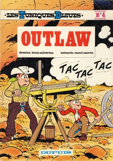 Couverture de l'album Les Tuniques Bleues Tome 4 Outlaw