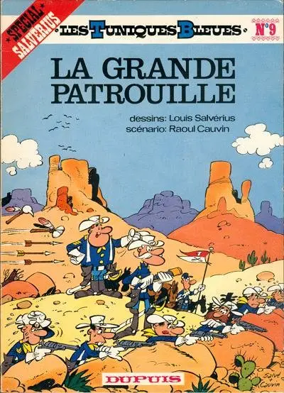 Couverture de l'album Les Tuniques Bleues Tome 9 La grande patrouille
