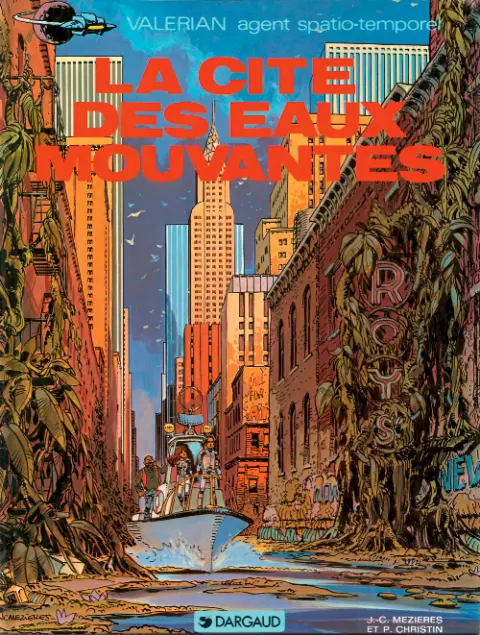 Couverture de l'album Valérian Tome 1 La cité des eaux mouvantes