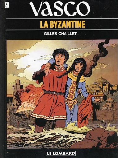 Couverture de l'album Vasco Tome 3 La Byzantine