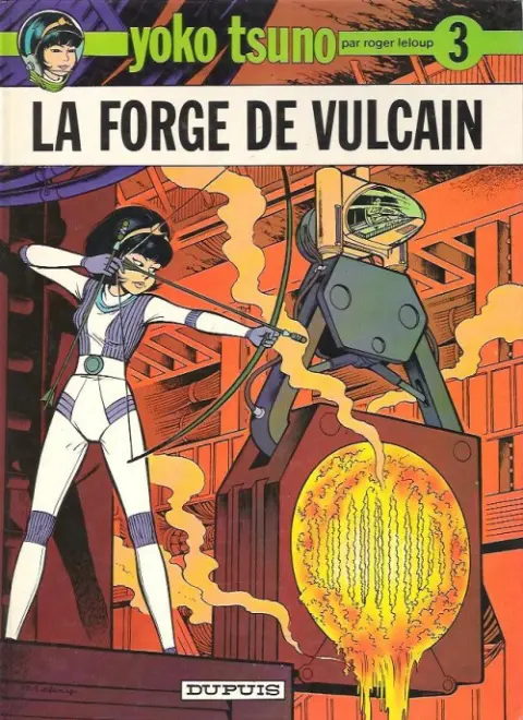 Couverture de l'album Yoko Tsuno Tome 3 La forge de Vulcain