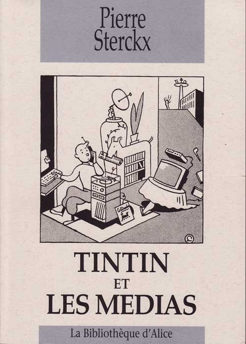 Couverture de l'album Tintin et les médias