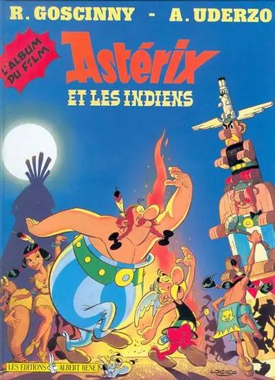 Astérix L'Album du film Astérix et les Indiens