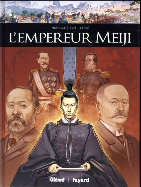 Couverture de l'album Ils ont fait l'Histoire Tome 24 L'empereur Meiji