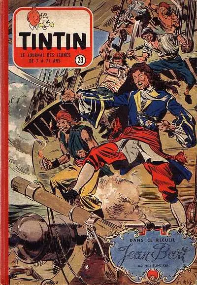 Tintin Tome 23 Tintin album du journal (n° 331 à 343)