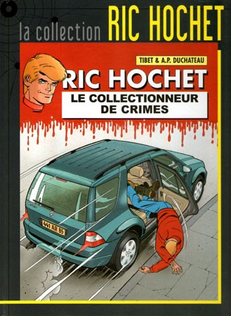 Couverture de l'album Ric Hochet La collection Tome 68 Le collectionneur de crimes