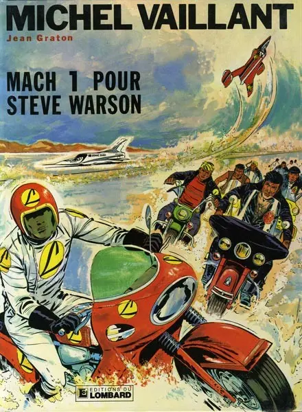 Couverture de l'album Michel Vaillant Tome 14 Mach 1 pour Steve Warson