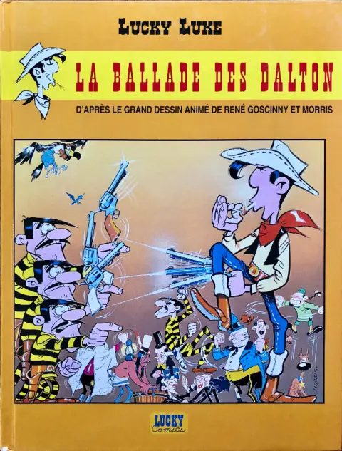 Couverture de l'album Lucky Luke La ballade des Dalton