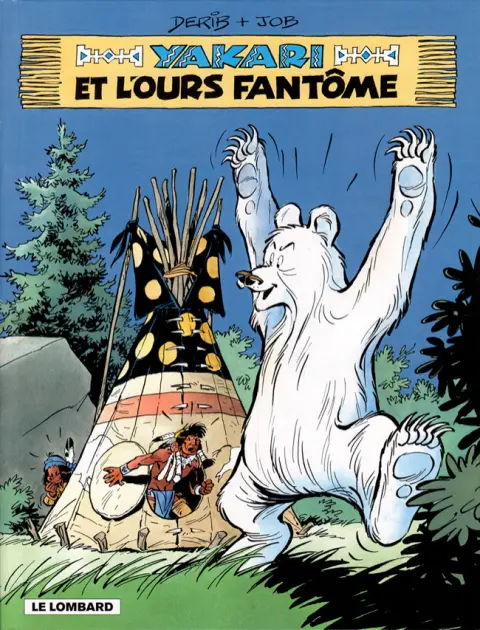 Couverture de l'album Yakari Tome 24 Yakari et l'ours fantôme