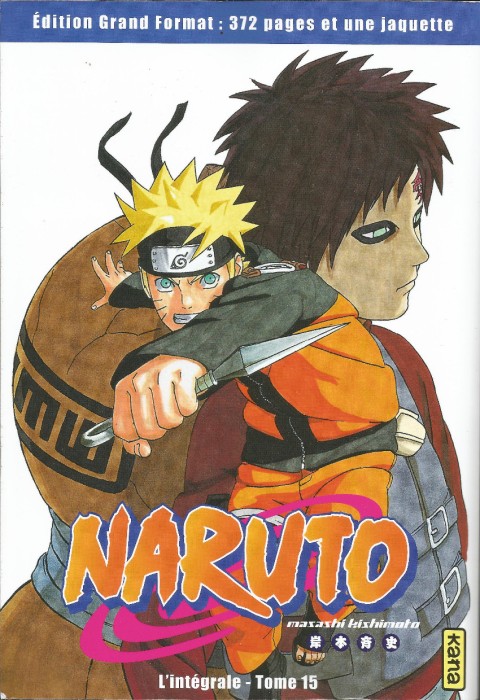 Couverture de l'album Naruto L'intégrale Tome 15