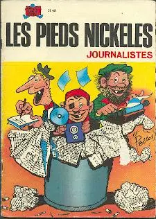 Couverture de l'album Les Pieds Nickelés Tome 49 Les Pieds Nickelés journalistes
