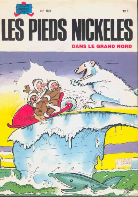 Couverture de l'album Les Pieds Nickelés Tome 109 Les Pieds Nickelés dans le grand Nord