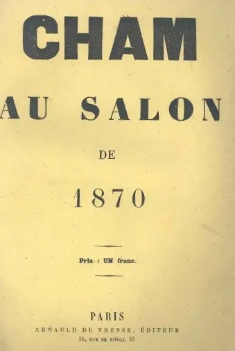 Couverture de l'album Cham au salon de 1870