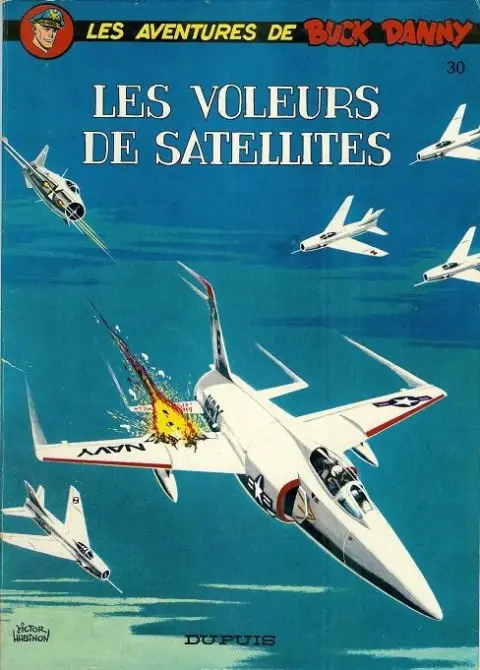 Couverture de l'album Buck Danny Tome 30 Les voleurs de satellites