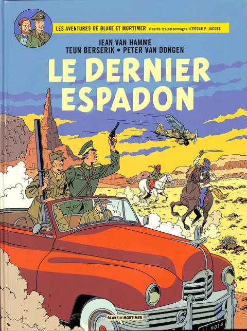 Couverture de l'album Blake et Mortimer Tome 28 Le Dernier Espadon
