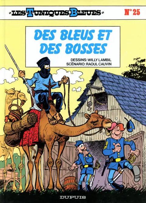 Couverture de l'album Les Tuniques Bleues Tome 25 Des bleus et des bosses