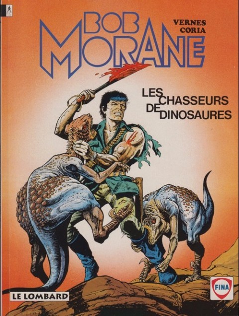 Couverture de l'album Bob Morane Tome 33 Les chasseurs de dinosaures